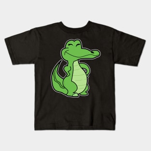 Comic Crocodile Kids T-Shirt